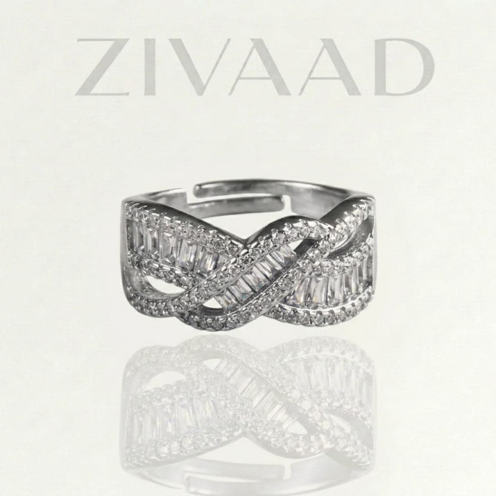 Infinity Inspired Adjustable Statement Ring